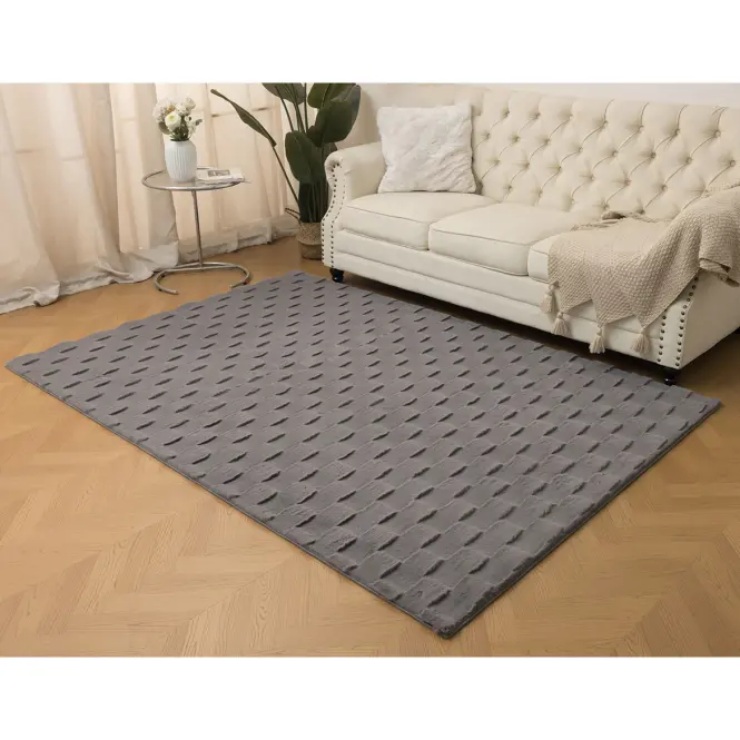Szőnyeg Rabbit Fur Square 1,6/2,3 szürke,3