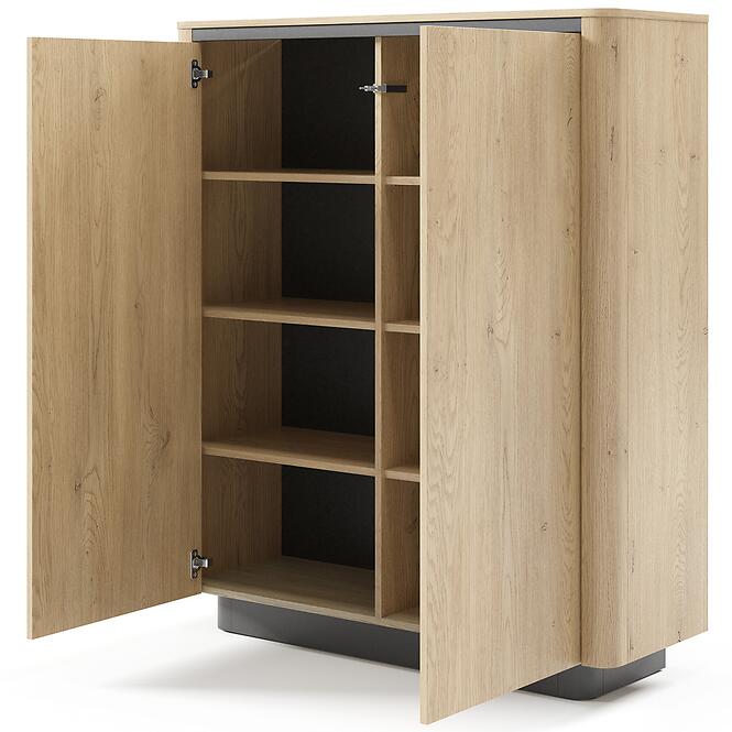 Komód Wys B Torro2d Tölgy Cremona,4