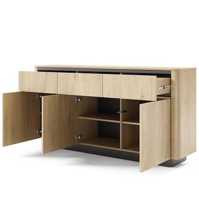 Komód C 163 3d3s Torro Tölgy Cremona