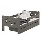 Ágy Mikołaj 80/160 Mat Szürke