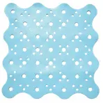 Csúszásgátló fürdőszobaszőnyeg 51x51CM JE-5151TPE kék