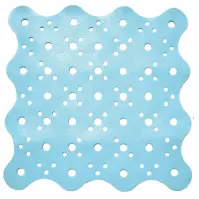 Csúszásgátló fürdőszobaszőnyeg 51x51CM JE-5151TPE kék