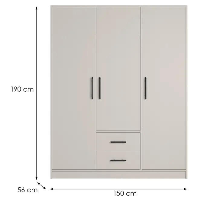 Szekrény Smart Sr2 3dcashmere