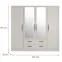 Szekrény Smart Srl1 4dl Cashmere,2