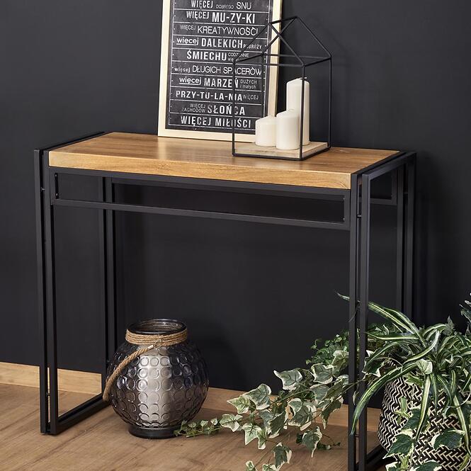 Konzol Bolivar KN-1 tölgy arany/fekete,10