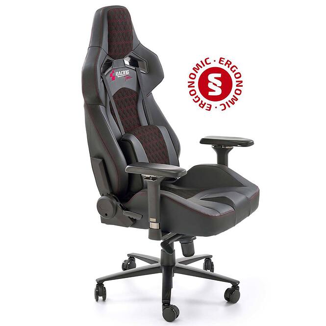 Irodai gaming szék Baldur fekete,3