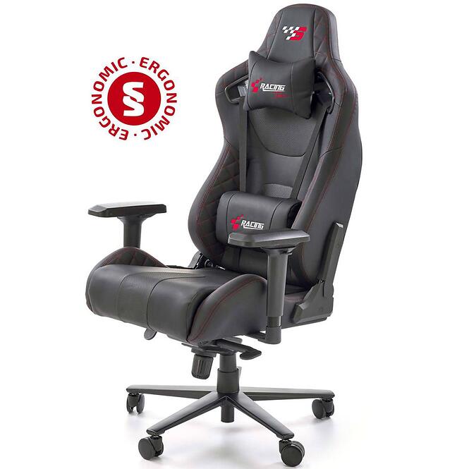 Irodai gaming szék Chavez fekete,3