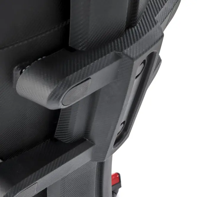 Irodai gaming szék Nitro fekete/piros,12