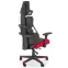 Irodai gaming szék Nitro fekete/piros,3