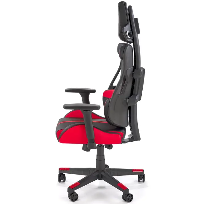 Irodai gaming szék Nitro fekete/piros