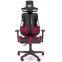Irodai gaming szék Nitro fekete/piros,7