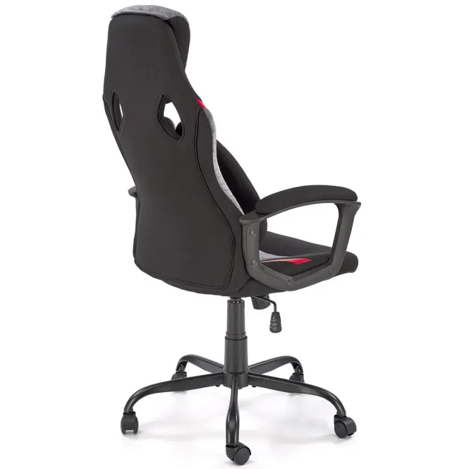 Irodai gaming szék Jensen fekete/szürke/piros