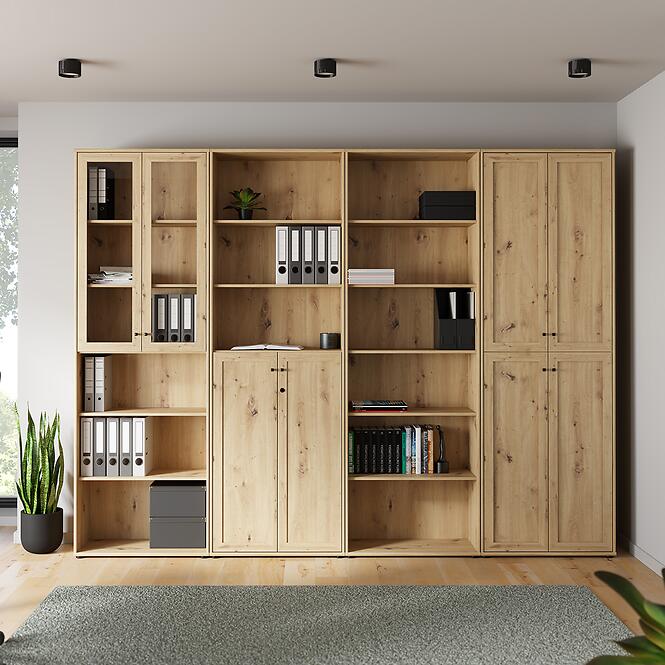 Regál Trevone T2kr811-D78 tölgy artisan,6