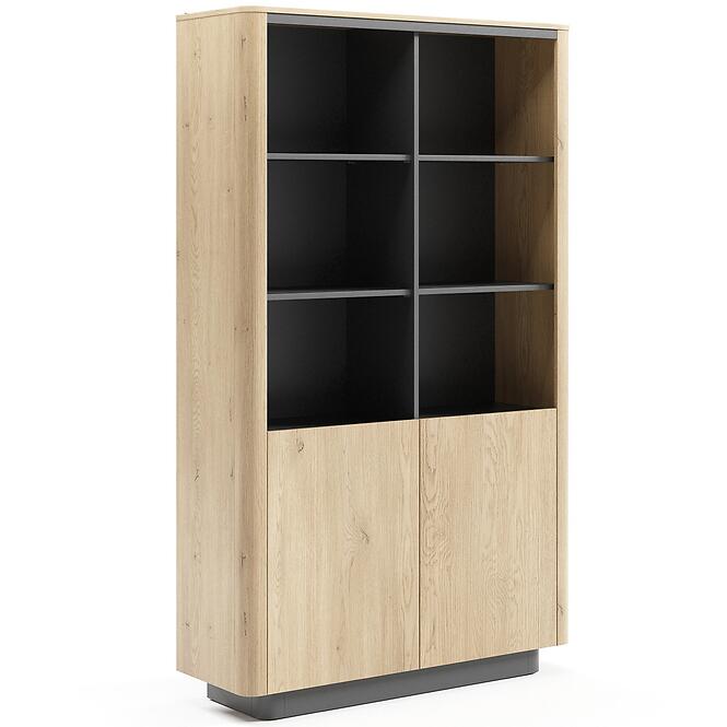 Regál Torro Regál A 2d  tölgy Cremona