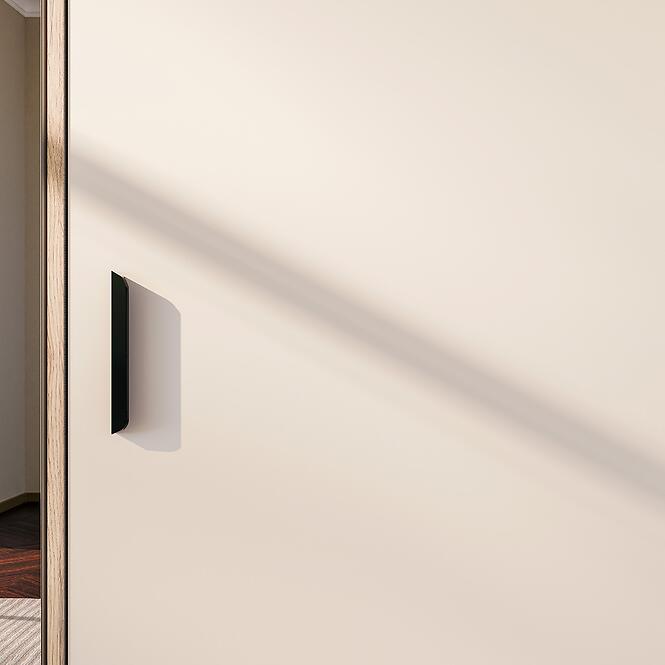 Szekrény Mokkaro  Moks837-M802 1d2lud2sz Homok/Tölgy Mauvella