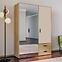 Szekrény Mokkaro  Moks837-M802 1d2lud2sz Homok/Tölgy Mauvella,15