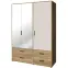 Szekrény Mokkaro  Moks838-M802 1d2lud4sz Homok/Tölgy Mauvella