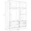 Szekrény Mokkaro  Moks838-M802 1d2lud4sz Homok/Tölgy Mauvella,3