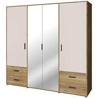 Szekrény Mokkaro  Moks845-M802  2d2lud4sz Homok/Tölgy Mauvella Szekrény Mokkaro  Moks845-M802  2d2lud4sz Homok/Tölgy Mauvella