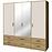 Szekrény Mokkaro  Moks846-M802  2d2lud6sz Homok/Tölgy Mauvella