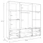 Szekrény Mokkaro  Moks846-M802  2d2lud6sz Homok/Tölgy Mauvella,3