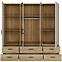 Szekrény Mokkaro  Moks846-M802  2d2lud6sz Homok/Tölgy Mauvella,5