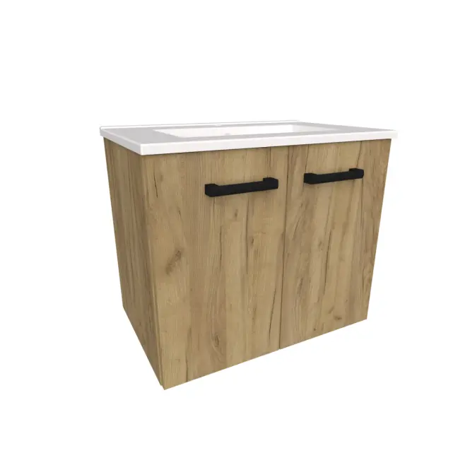 Mosdószekrény Paris 60 cm arany tölgy