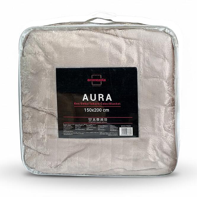 Aura pléd 150x200 cm bézs