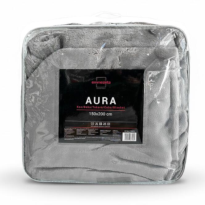 Aura pléd 150x200 cm szürke