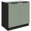 Konyhaszekrény Aria-Sa/Bl Anti Fingerprint 80d 2f Bb