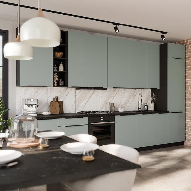 Konyhaszekrény Aria-Sa/Bl Anti Fingerprint 60zl 1s Bb,4