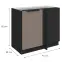 Konyhaszekrény Aria-Ta/Bl Anti Fingerprint 105 Nd 1f Bb,2