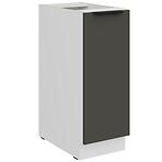 Konyhaszekrény Aria-Gr/Wh Anti Fingerprint 30d Cargo Bb