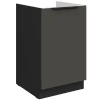 Konyhaszekrény Aria-Gr/Bl Anti Fingerprint 50zl 1f Bb