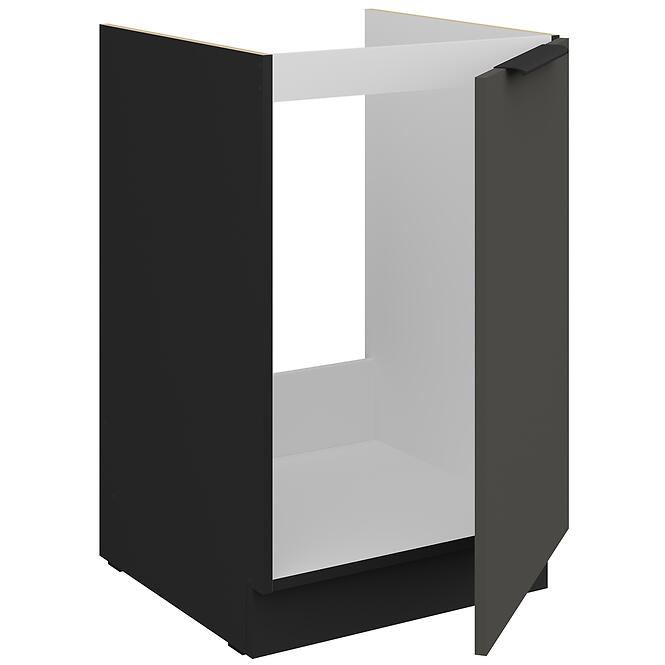 Konyhaszekrény Aria-Gr/Bl Anti Fingerprint 50zl 1f Bb,3