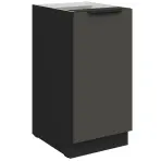 Konyhaszekrény Aria-Gr/Bl Anti Fingerprint 40d 1f Bb