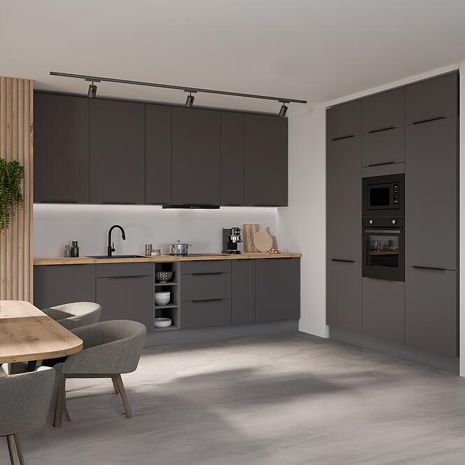 Konyhaszekrény Aria-Gr/Ant Anti Fingerprint 30d Cargo Bb