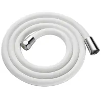 Zuhanycső szilikon Fit White 150 cm fehér