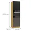 Konyhaszekrény Cosmo Isabel D60 Pk/2133 P/L Mocca Grey/Tölgy Artisan,3