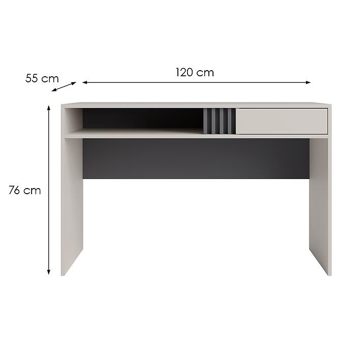 Iróasztal Almo AL9 cashmere,2