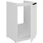 Konyhaszekrény Aria-Wh/Wh Anti Fingerprint 50zl 1f Bb,3