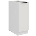 Konyhaszekrény Aria-Wh/Wh Anti Fingerprint 30d Cargo Bb