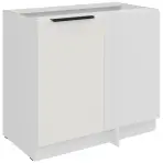 Konyhaszekrény Aria-Wh/Wh Anti Fingerprint 105 Nd 1f Bb