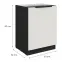 Konyhaszekrény Aria-Wh/Bl Anti Fingerprint 60d 1f Bb,2