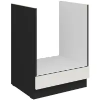 Konyhaszekrény Aria-Wh/Bl Anti Fingerprint 60dg Bb