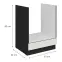 Konyhaszekrény Aria-Wh/Bl Anti Fingerprint 60dg Bb,2