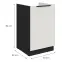 Konyhaszekrény Aria-Wh/Bl Anti Fingerprint 50zl 1f Bb,2