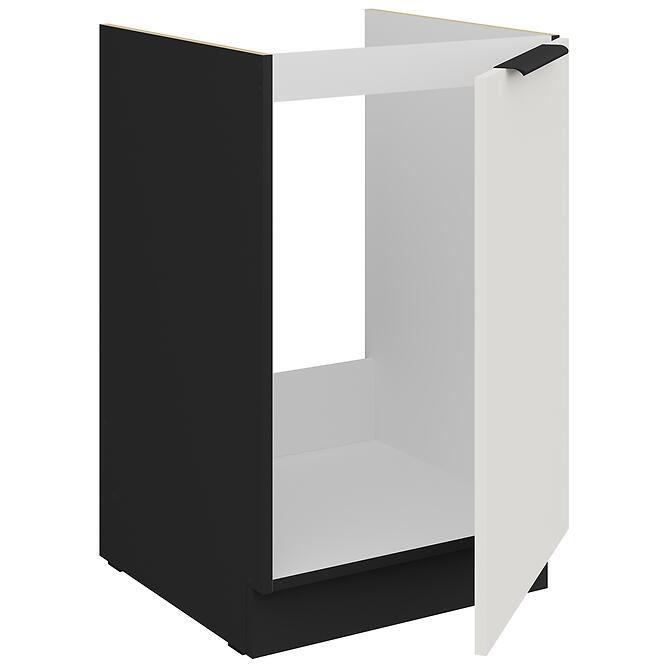 Konyhaszekrény Aria-Wh/Bl Anti Fingerprint 50zl 1f Bb