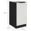 Konyhaszekrény Aria-Wh/Bl Anti Fingerprint 40d 1f Bb,2