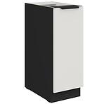 Konyhaszekrény Aria-Wh/Bl Anti Fingerprint 30d Cargo Bb